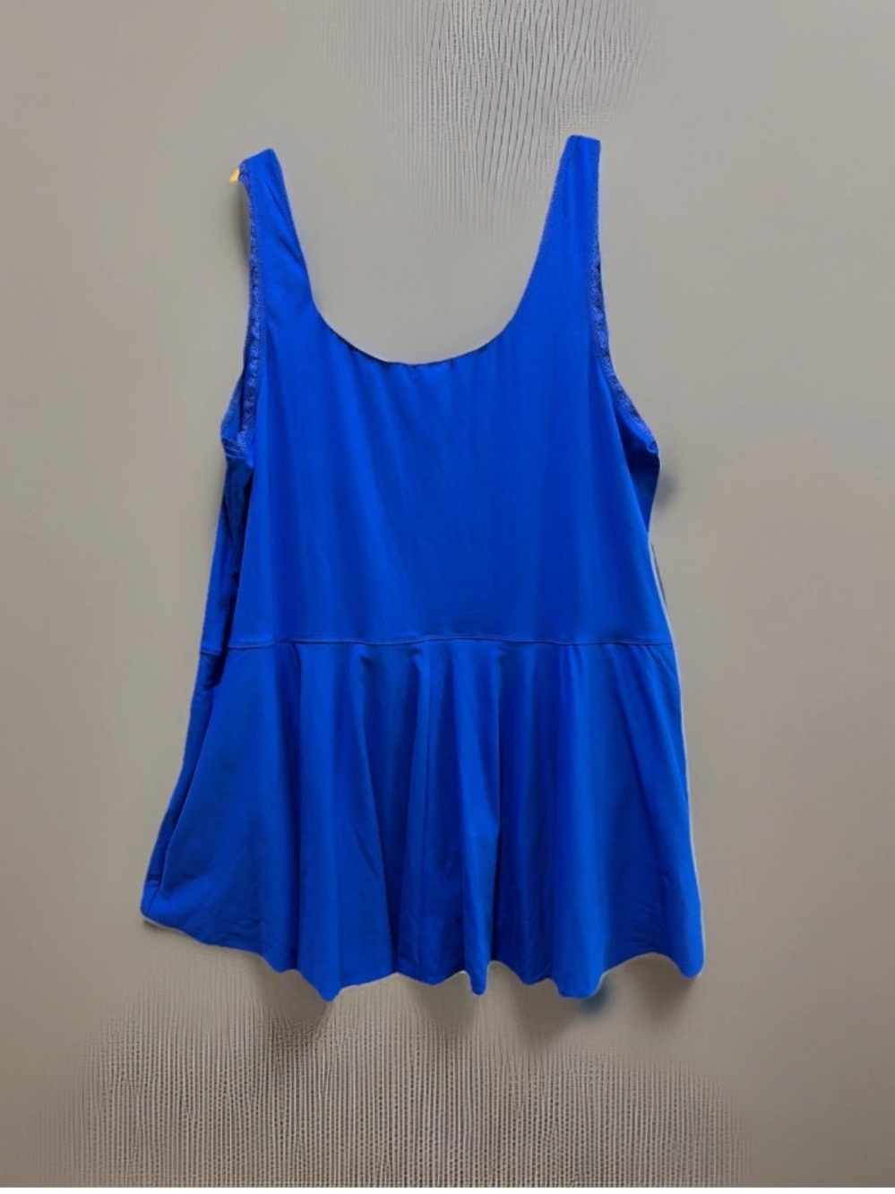 🆕Wild Fable Game Day Royal Blue Lace-Trim Skort Mini Dress Drop Waist Sporty NWT - Picture 3 of 9